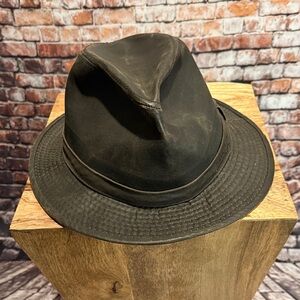 Vintage Field and Stream Leather Indiana Jones Hat